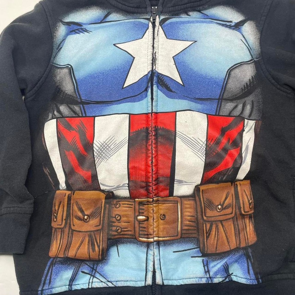 Marvel Avengers zip up hoodie jacket youth size 7 - Picture 2 of 8